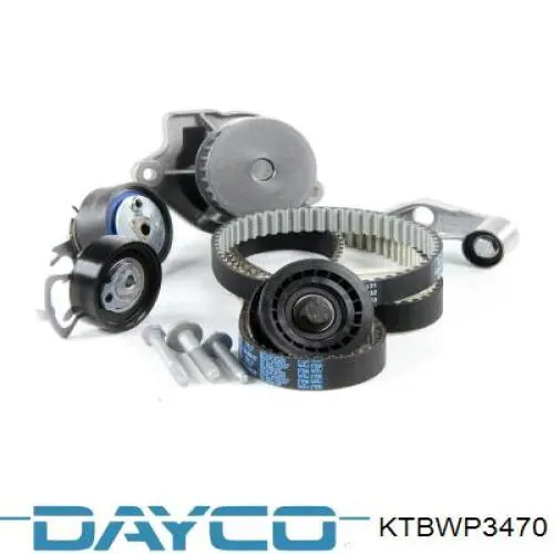 Juego de correas dentadas Dayco KTBWP3470 precio, desde 130,49 EUR