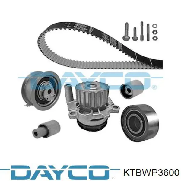 KTBWP3600 Dayco Kit correa de distribución