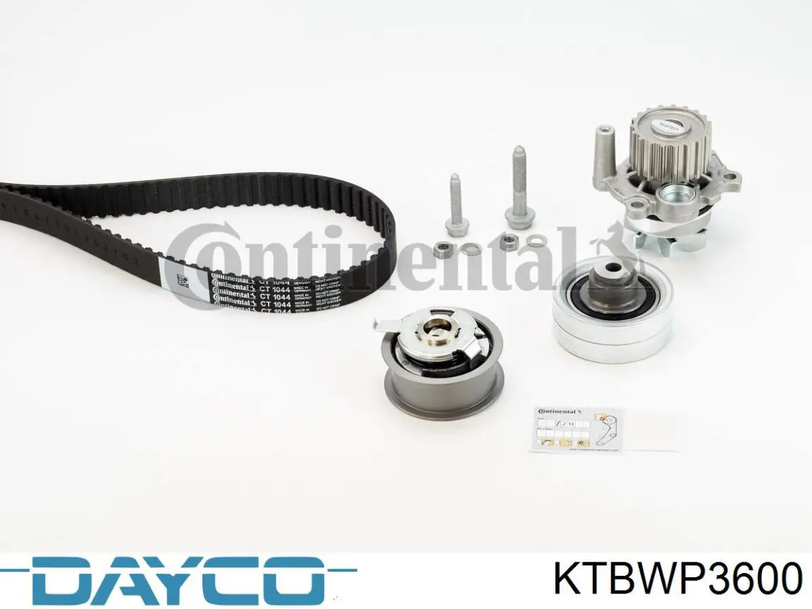 Kit de distribución KTBWP3600 Dayco