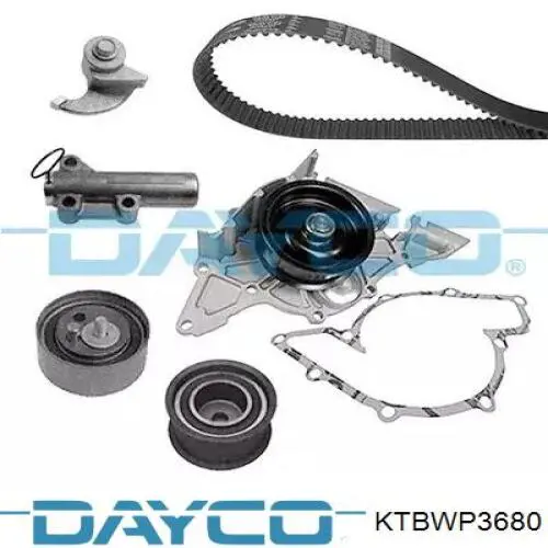 Juego de correas dentadas Dayco KTBWP3680 precio, desde 216,34 EUR
