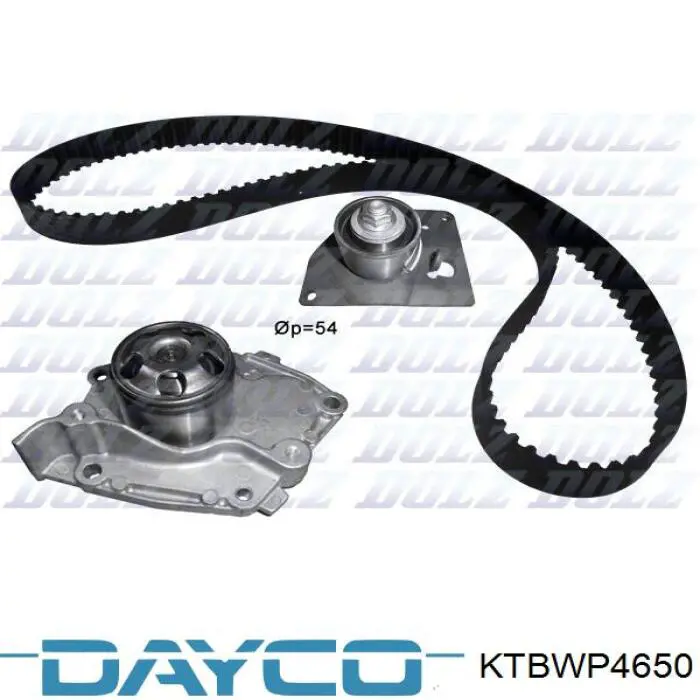 Juego de correas dentadas Dayco KTBWP4650 precio, desde 290,02 EUR