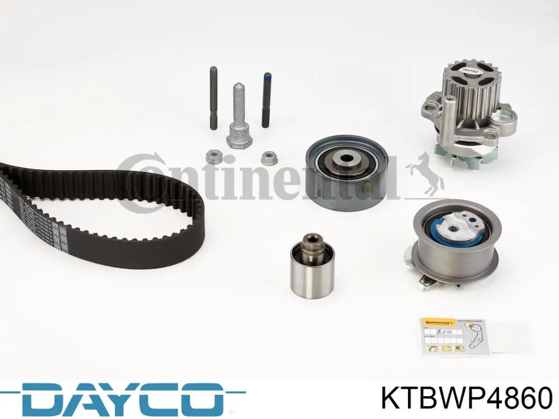 Comprar KTBWP4860 Dayco Kit de correa de distribución