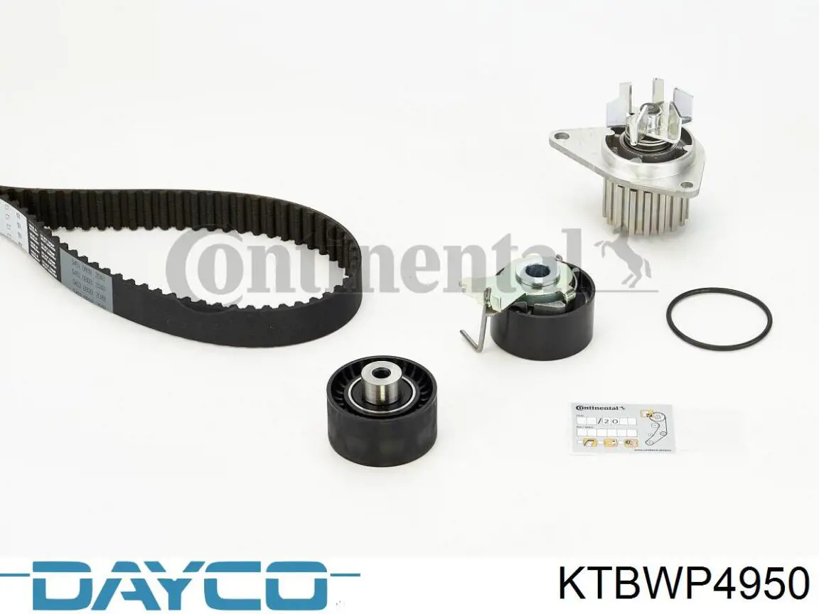 Juego de correas dentadas Dayco KTBWP4950 precio, desde 220,15 EUR