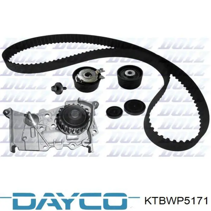 Comprar KTBWP5171 Dayco Kit de correa de distribución