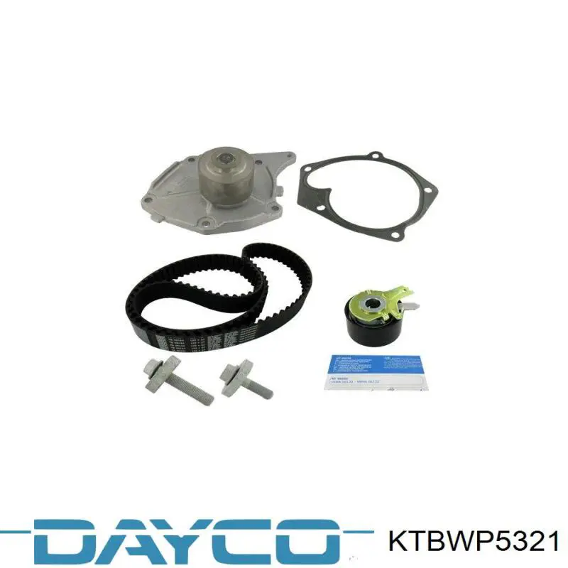 Comprar KTBWP5321 Dayco Kit de correa de distribución
