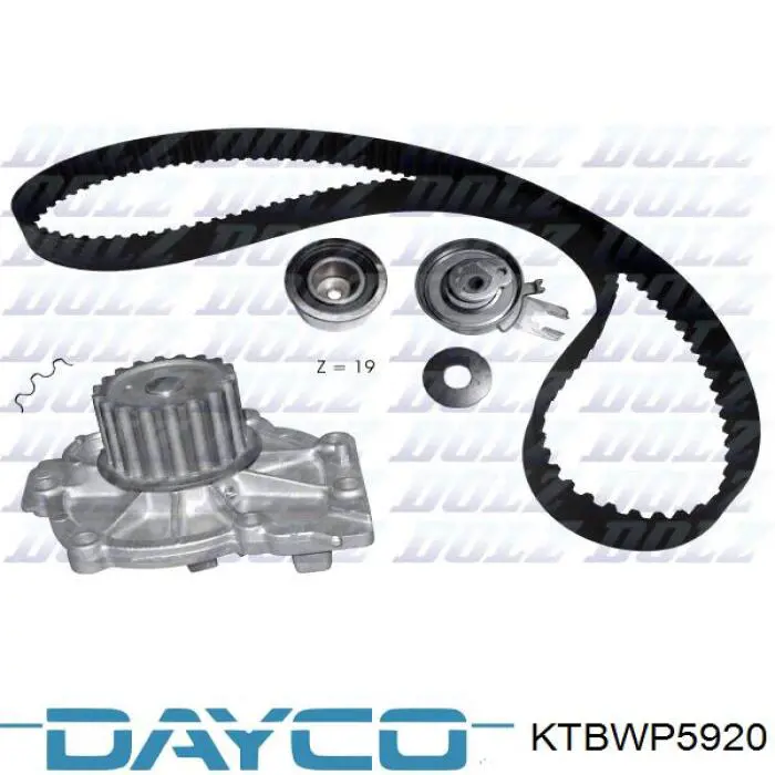 Kit de distribución KTBWP5920 Dayco