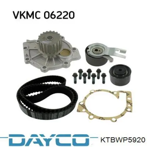 Comprar KTBWP5920 Dayco Kit de correa de distribución