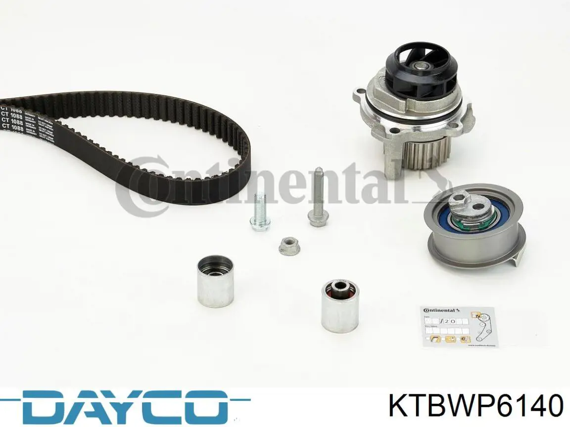 KTBWP6140 Dayco kit correa de distribución