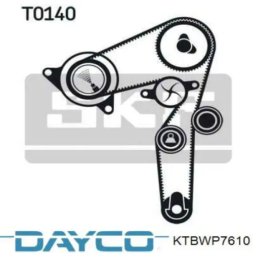 Kit correa de distribución Jeep RENEGADE BU, B1