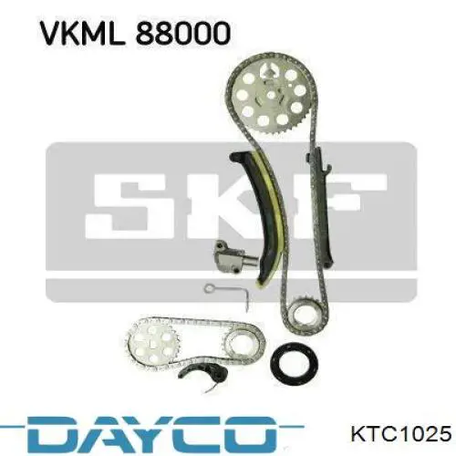 KTC1025 Dayco kit de cadenas de distribución