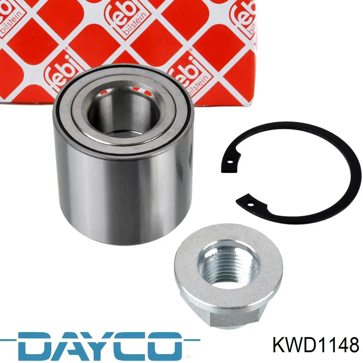 KWD1148 Dayco cojinete de rueda trasero