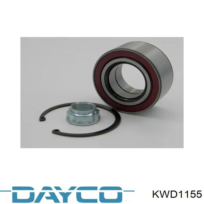 KWD1155 Dayco cojinete de rueda trasero