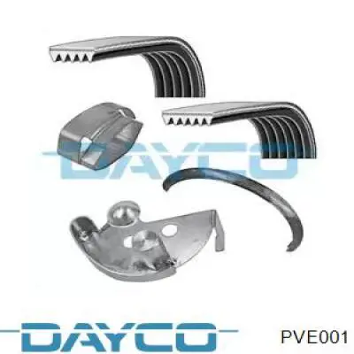 Correa de transmisión, juego Dayco PVE001 precio, desde 321,81 EUR