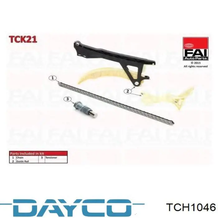 TCH1046 Dayco cadena de distribución