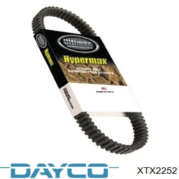 Correa de variador Dayco XTX2252 precio, desde 43,45 EUR