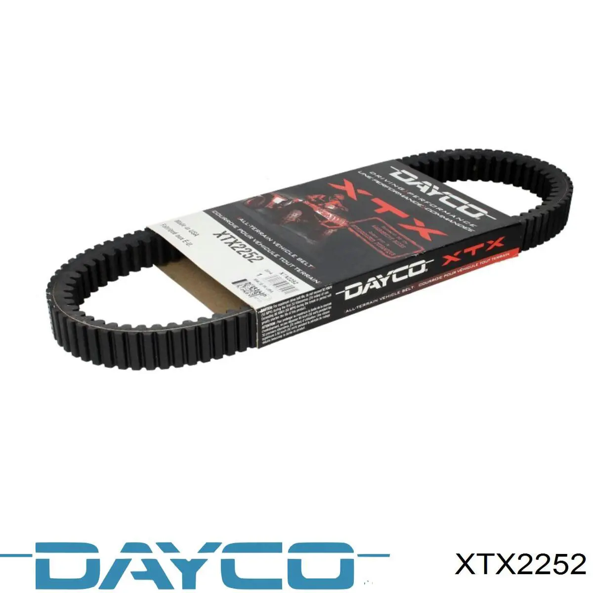 XTX2252 Dayco Correa de variador