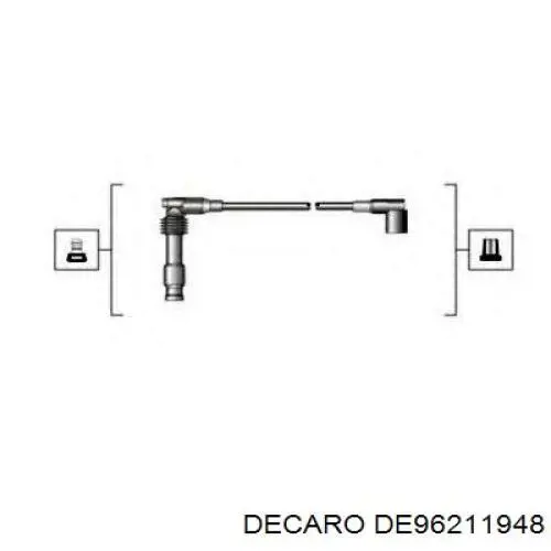 Juego de cables de bujias DECARO DE96211948 precio, desde 28,35 EUR