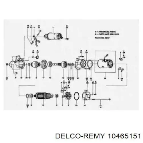 112253 REMA-PARTS motor de arranque