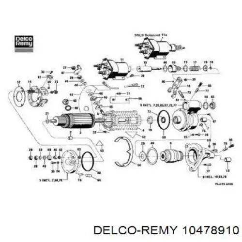 Motor de arranque 554998 Cummins
