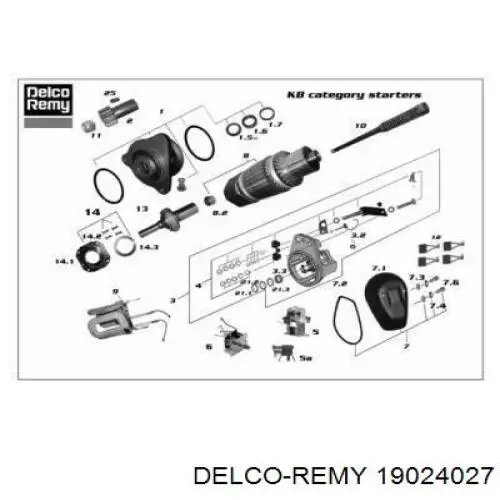 243708105 REMA-PARTS motor de arranque