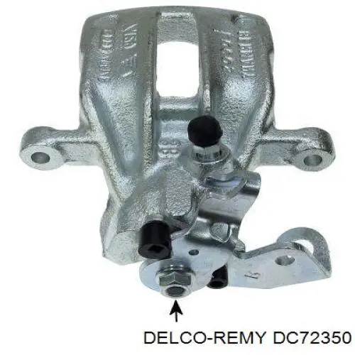 DC72350 Delco Remy pinza de freno trasera izquierda