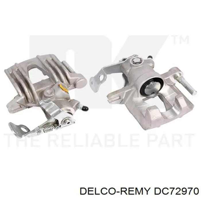 DC72970 Delco Remy pinza de freno trasera izquierda