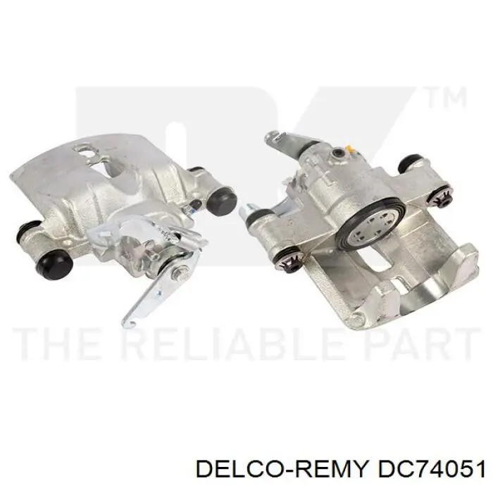 DC74051 Delco Remy pinza de freno trasero derecho