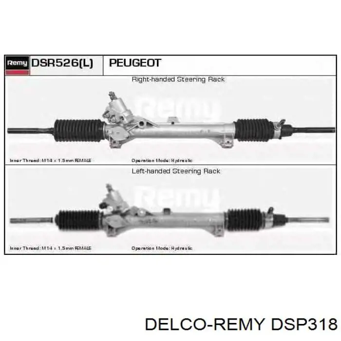 DSP318 Delco Remy bomba hidráulica de dirección