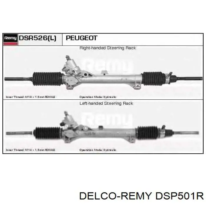 DSP501R Delco Remy bomba hidráulica de dirección