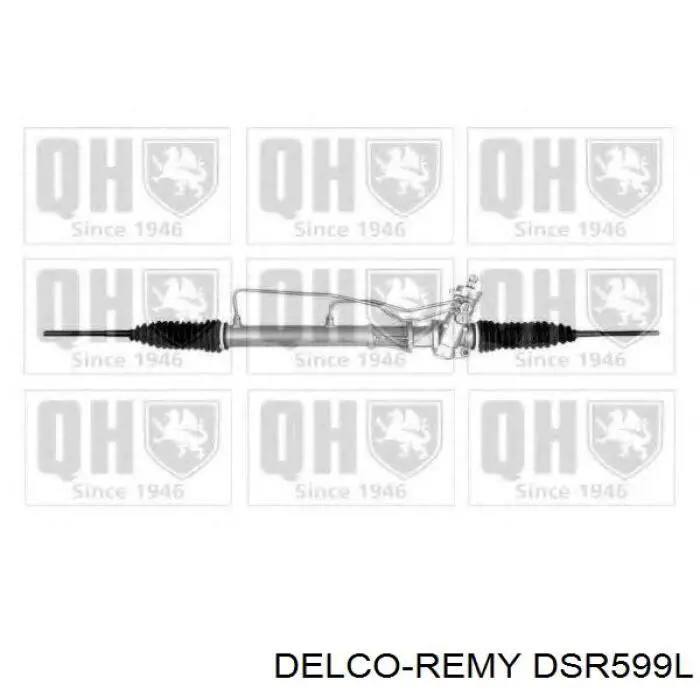 DSR599L Delco Remy cremallera de dirección