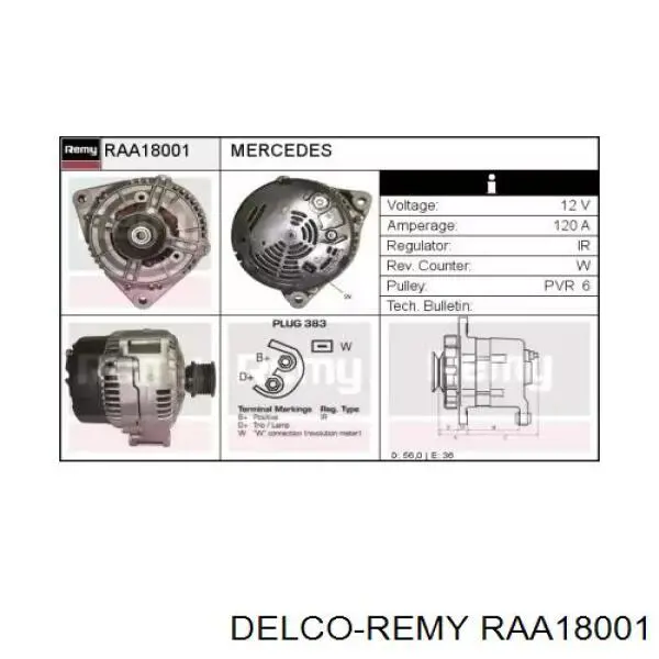 A0595S AS/Auto Storm alternador