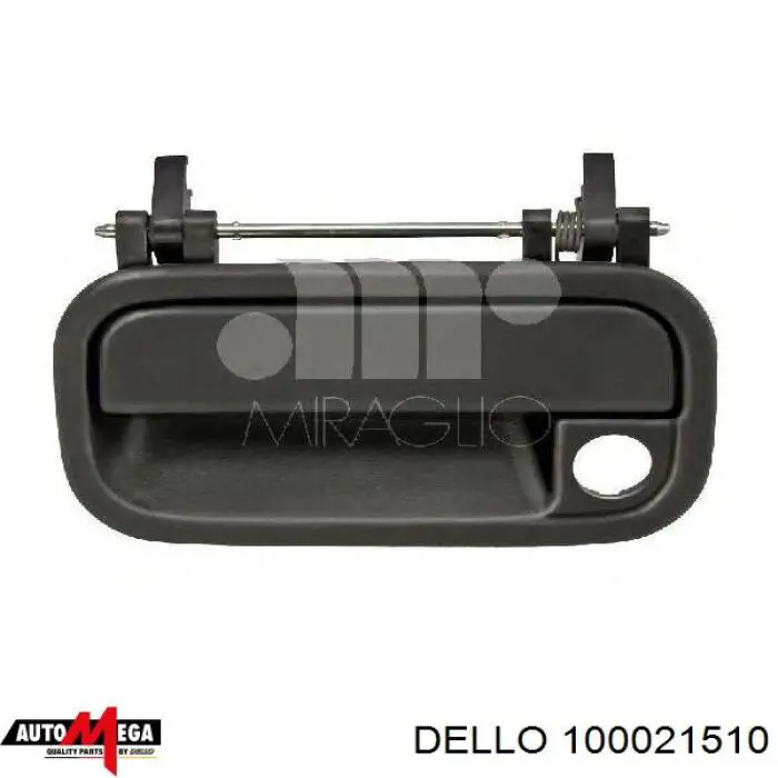 100021510 Dello/Automega Manija exterior izquierda de puerta delantera