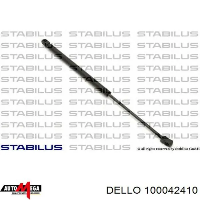 Amortiguador de maletero Dello/Automega 100042410 precio, desde 19,46 EUR