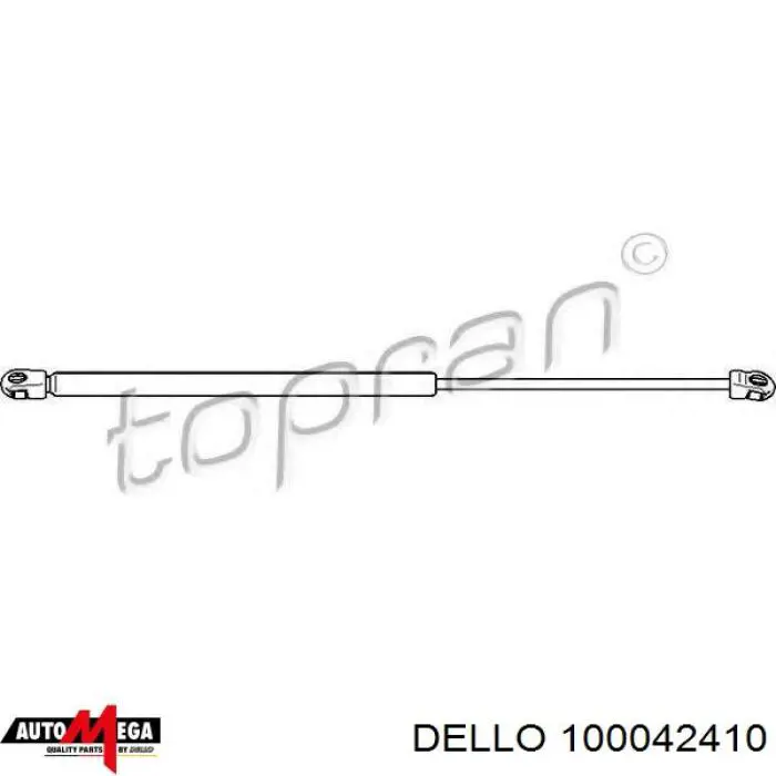 100042410 Dello/Automega amortiguador de maletero