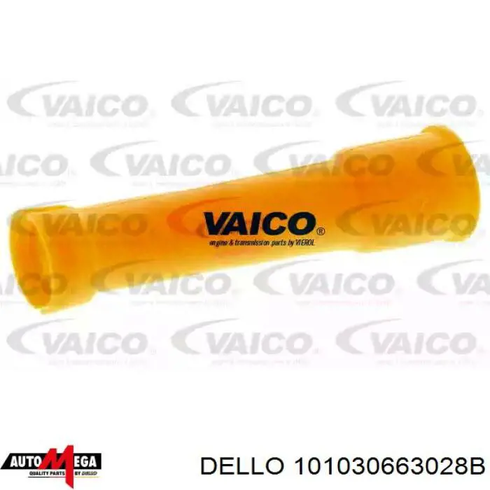 101030663028B Dello/Automega embudo, varilla del aceite, motor