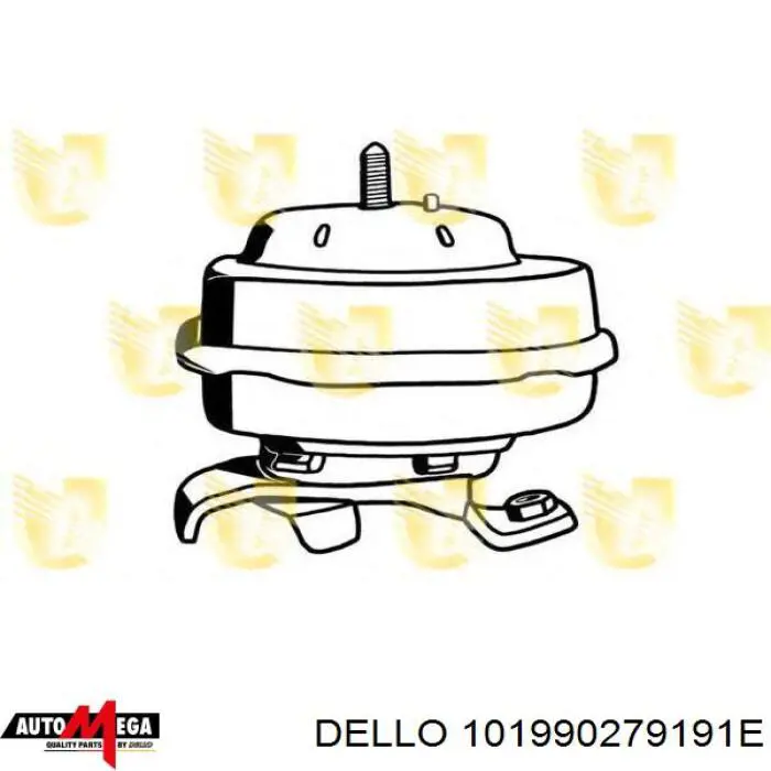Soporte motor delantero Volkswagen Golf 2 19E, 1G1