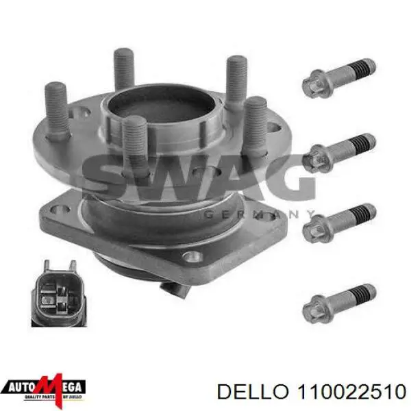 Cubo de rueda trasero Jaguar X-type CF1