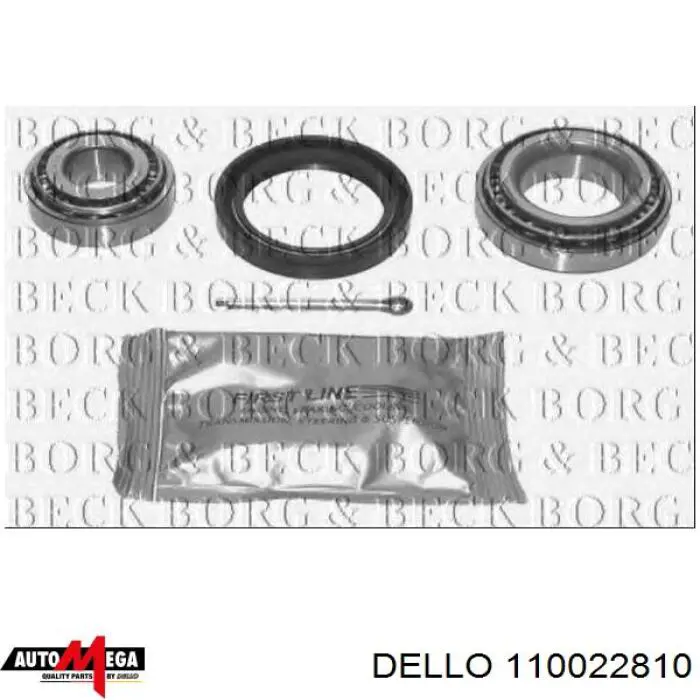 110022810 Dello/Automega cojinete de rueda delantero