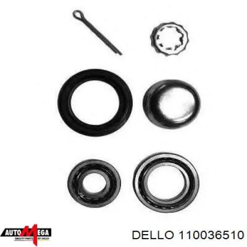 Cojinete de rueda trasero Volkswagen Jetta 2 19E, 1G2, 165, 167