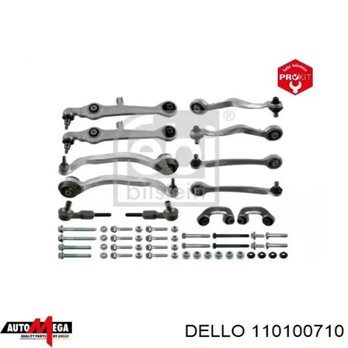 110100710 Dello/Automega kit de brazo de suspension delantera