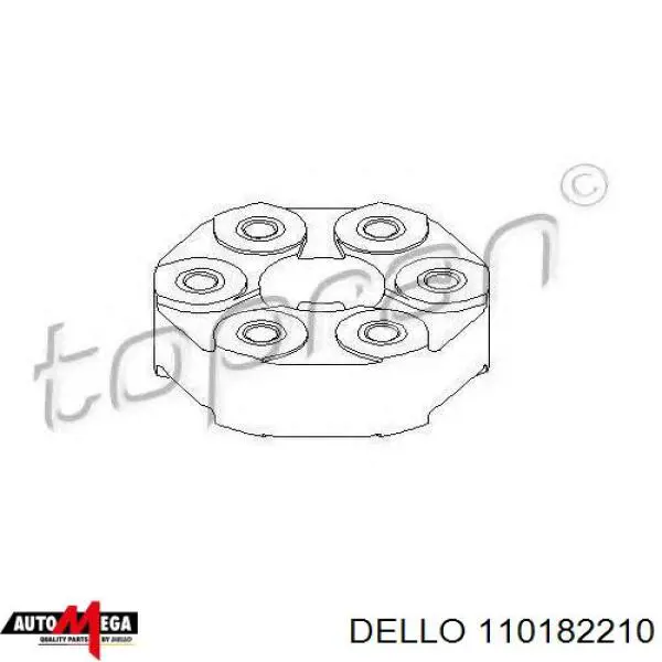 110182210 Dello/Automega articulación, árbol longitudinal, delantera/trasera