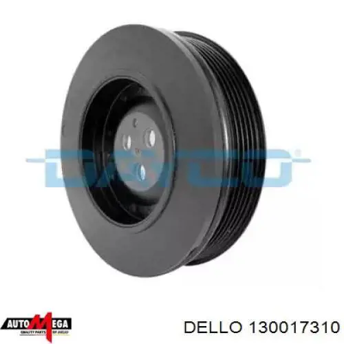 Polea de cigüeñal 1329206 Ford