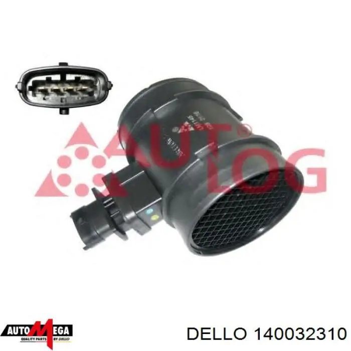 140032310 Dello/Automega sensor de flujo de aire/medidor de flujo (flujo de aire masibo)