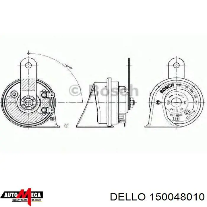 150048010 Dello/Automega bocina