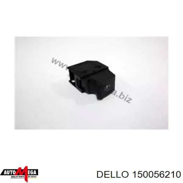 150056210 Dello/Automega botón de encendido, motor eléctrico, elevalunas, trasero