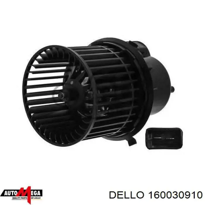 160030910 Dello/Automega motor eléctrico, ventilador habitáculo