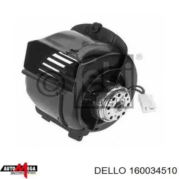 160034510 Dello/Automega motor eléctrico, ventilador habitáculo