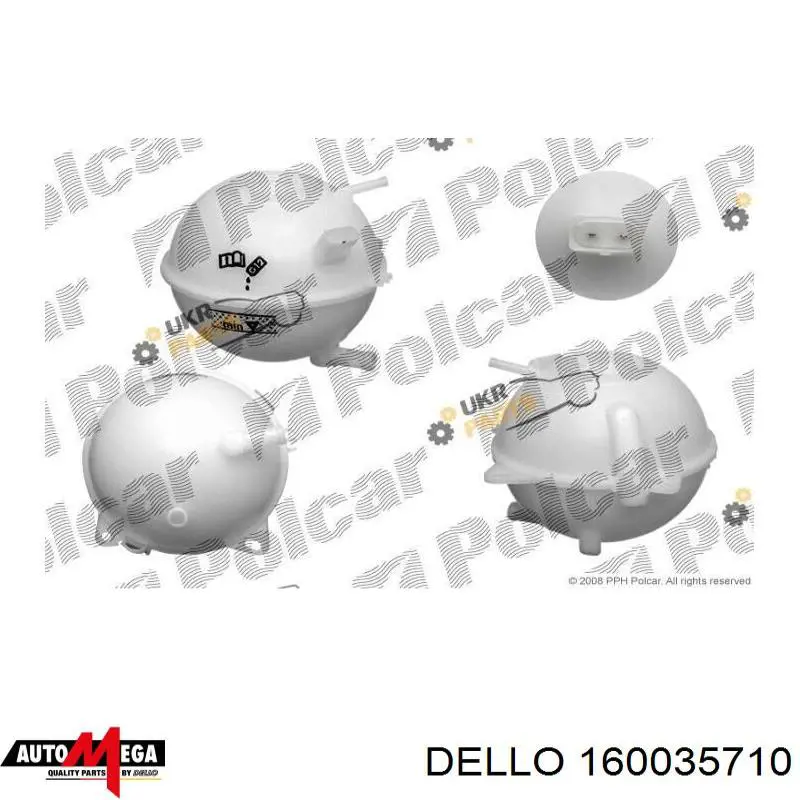 160035710 Dello/Automega botella de refrigeración