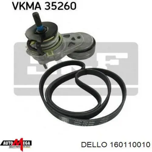 Rodillo tensor para Seat Leon II (1P1)