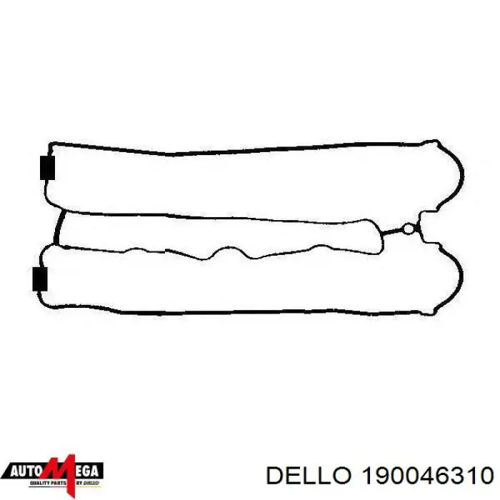 190046310 Dello/Automega junta de la tapa de válvulas del motor